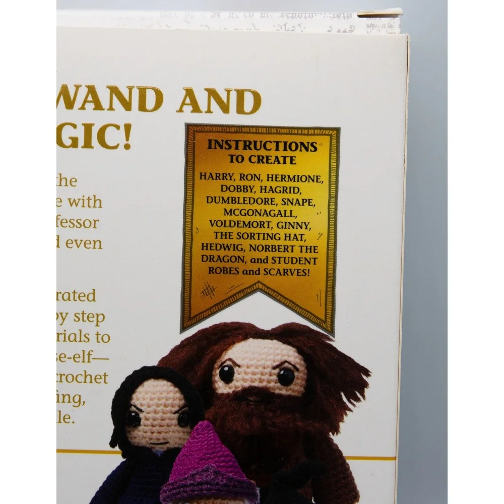 Harry Potter Crochet Kit 14 Projects Yarn Dobby Thunder Bay Press
